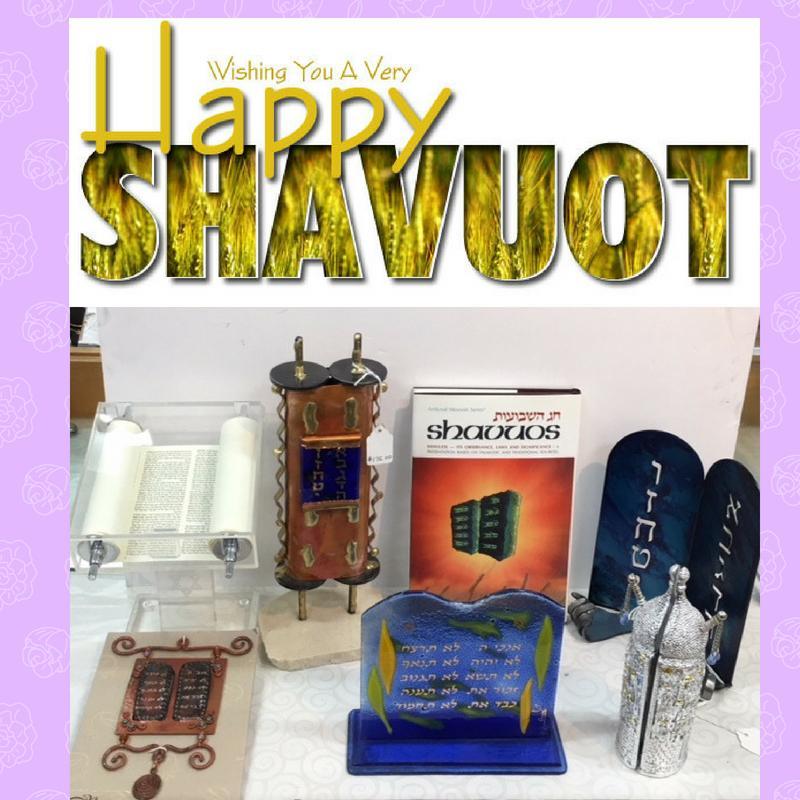 Shavuot falls on Saturday evening May 19- Monday May 21