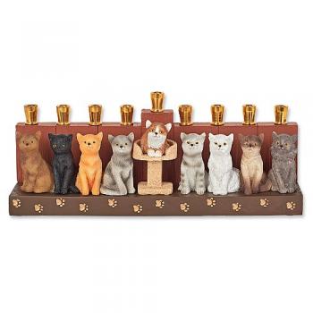 Cat Menorah