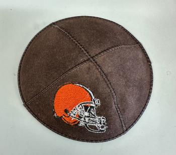 Cleveland Browns Kippah-Suede