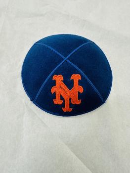 New York Mets Kippah-Suede