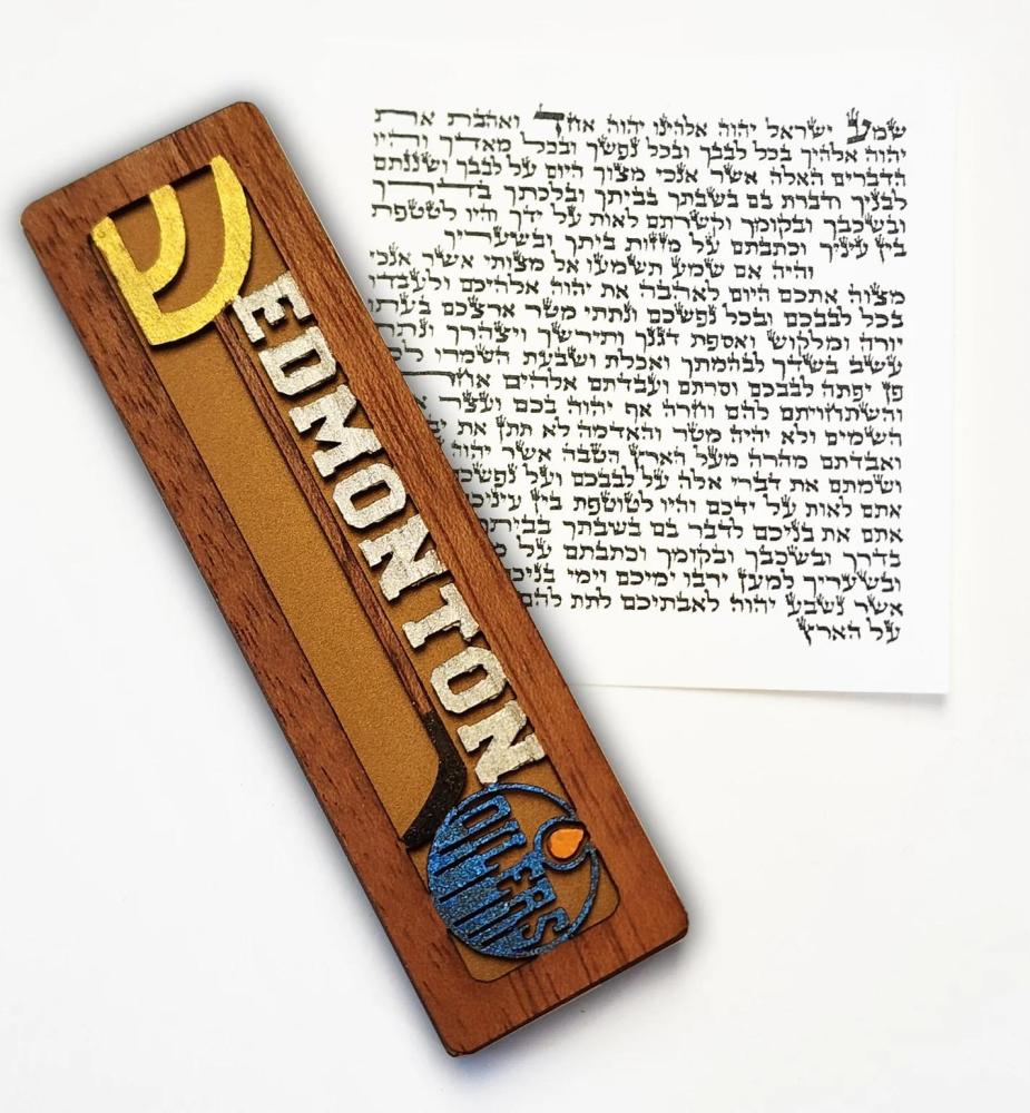 Edmonton Oilers Mezuzah