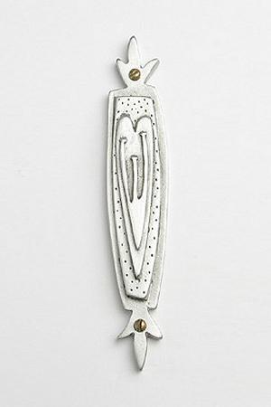 Mezuzah Heart by Emily Rosenfeld